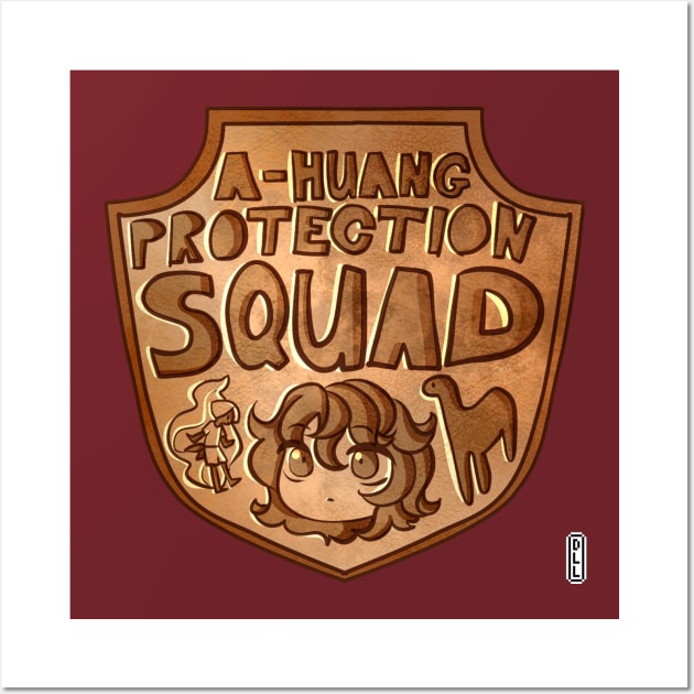 A-Huang Protection Squad Wall Art by darklightlantern@gmail.com